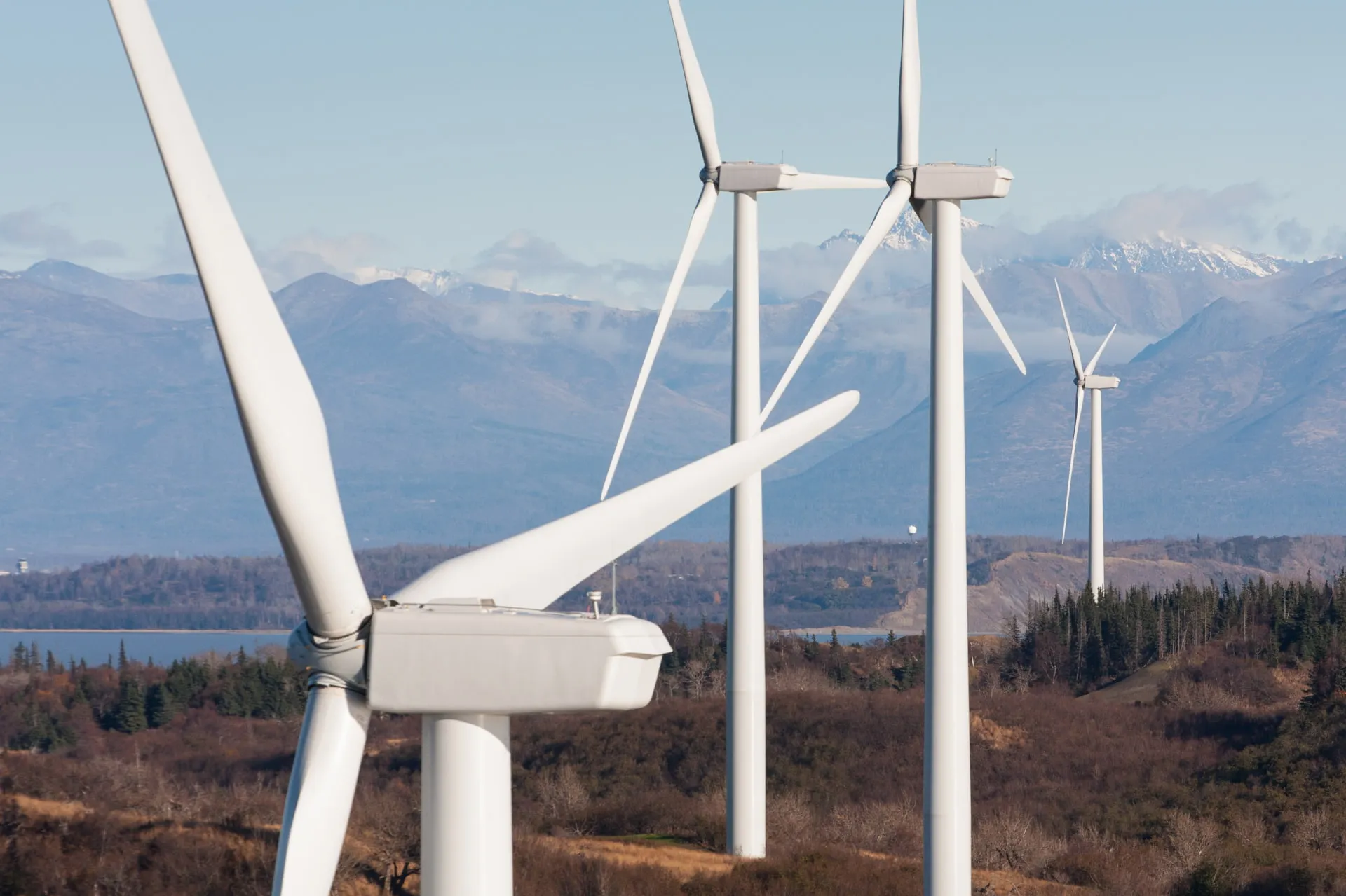 GE Wind Turbines in Anchorage